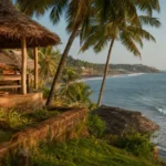 Ayurveda retreat in Kerala offering traditional Ayurveda treatment and Panchakarma therapies at a beachfront wellness resort in Kovalam.