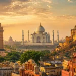 Golden Triangle Tour featuring Delhi, Agra and Jaipur landmarks