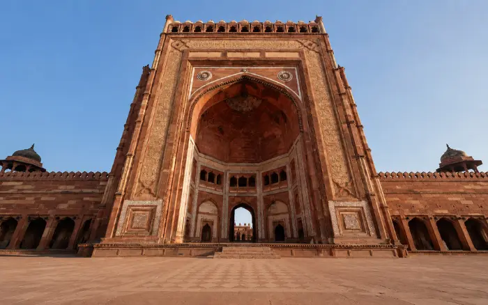 Buland Darwaza at Fatehpur Sikri on a Golden Triangle Tour itinerary
