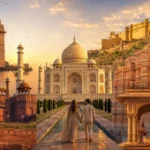 Golden Triangle Tour with Luxury Hotels Included featuring Delhi, Agra and Jaipur landmarks