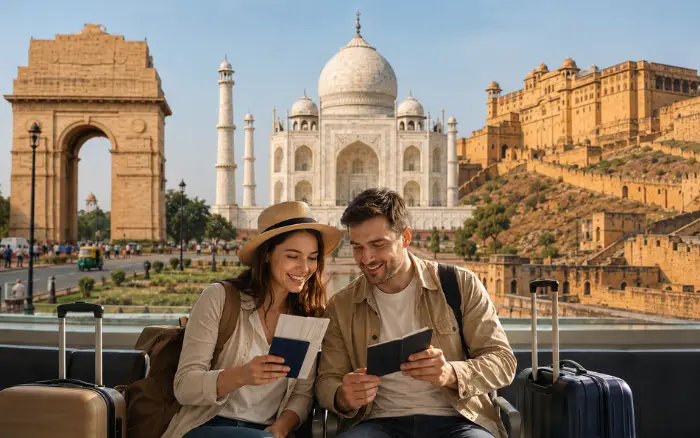 India visa guide for Golden Triangle Tour travelers visiting Delhi, Agra and Jaipur